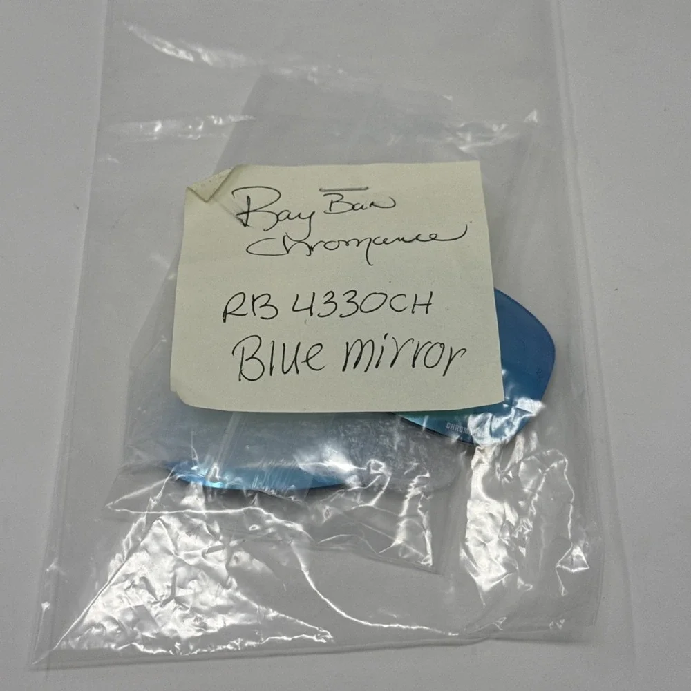 Ray Ban RB4330 Chromance Polarized Blue mirror Replacement Lenses Approx 58mm